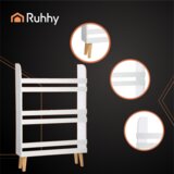 Ruhhy otroška polica za igrače in knjige – 3 ravni, bela, 95x50 cm | Shoptok.si