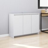 vidaXL Komoda bijela 102 x 33 x 75 cm od iverice Cijene