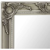  Stensko ogledalo v baročnem stilu 60x40 cm srebrno, (20798460) | Shoptok.si