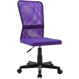 vidaXL Uredska stolica ljubičasta 44 x 52 x 100 cm od mrežaste tkanine Cijene