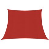 vidaXL Senčno jadro 160 g/m² rdeče 3/4x2 m HDPE Cene