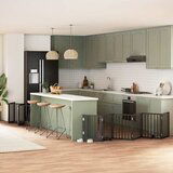 vidaXL Ograda za pse z vrati zložljiva 15 panelov črna 750 cm les | Shoptok.si