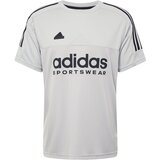 Adidas Funkcionalna majica 'TIRO' svetlo siva / črna | Shoptok.si