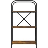  Polica Dimljeni hrast 60 x 30 x 109 cm Konstruirano drvo | Eponuda.com