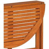 Gardenson Vrtna Zložljiva Miza Rebel, 90x72x60cm, Masivno | Shoptok.si