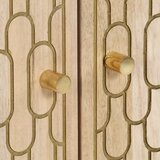  Visoka komoda 60 x 33 x 100 cm od masivnog drva manga | shoptok.hr