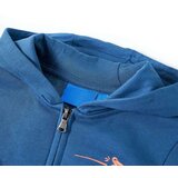 vidaXL Otroški pulover s kapuco moder 104 | Shoptok.si