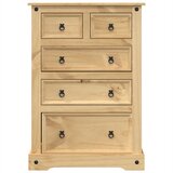  Ladičar Corona 80 x 43 x 114 cm od masivne borovine | shoptok.hr
