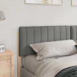 Tapecirani uzglavlje s uzglavljem Smeđa i svijetlosiva 180 cm | shoptok.hr