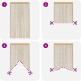  Končane Zavjese 2 kom 140x250 cm Bež | shoptok.hr