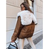 DStreet Women's oversize camel winter jacket BRILLIANCE Cijene
