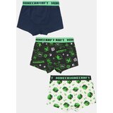 Sinsay Pamučne bokserice s printom 3 pack Minecraft | shoptok.hr