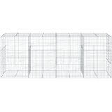  Gabionska košara s poklopcem 400x100x150 cm pocinčano željezo | Eponuda.com