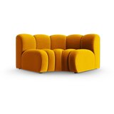 Micadoni Žuta baršunasti modularna sjedeća garnitura (promjenjiva) Lupine – | shoptok.hr