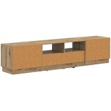  LED TV kabinet HOORN 3 kom. Hrast artisan Konstruirano drvo Siva 81 x 35 x 40 cm | shoptok.hr