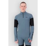Mons Royale Olympus Merino 1/4 Zip Long Sleeve Funkcijska srajca goblin blue / black | Shoptok.si
