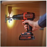 Black & Decker BDCHD18K akumulatorska bušilica/izvijač, 2 brzine, kofer (18 V, 1,5 Ah) | shoptok.hr