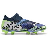 Puma Nogometni čevelj 'FUTURE 7 PRO' svetlo modra / antracit / svetlo zelena / off-bela | Shoptok.si