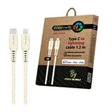 Max Mobile DATA KABEL I-PHONE LIGHTNING-TYPE C MFI Apple CA002 QC 3A 1,2m ECO | shoptok.hr