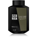 Sebastian Professional Seb Man The Multi-Tasker večnamenski šampon za lase, brado in telo 250 ml za moške Cene