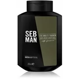 Sebastian Professional Seb Man The Multi-Tasker večnamenski šampon za lase, brado in telo 250 ml za moške