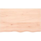  Kupaonska radna ploča 100 x 60 x 2 cm netretirano masivno drvo | shoptok.hr