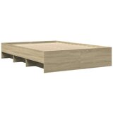 vidaXL Okvir za krevet boja hrasta 140 x 200 cm konstruirano drvo | shoptok.hr