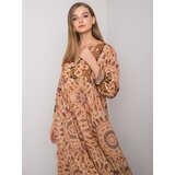 Och Bella Dress-TW-SK-BI-H3787.40X-beige | shoptok.hr