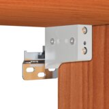  Zidni ormari Zidne s pohranom s vratima 2 pcs Voštano smeđa 100 x 30 x 35 cm | shoptok.hr