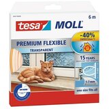 Tesa MOLL Silikonska brtva (Prozirno, 6 m x 9 mm x 7 mm, Prikladno za: Širine otvora 1 – 7 mm) | shoptok.hr