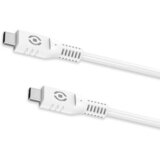 Celly kabel USB-C u USB-C 60 W, bijela | shoptok.hr