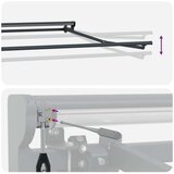  Električni zložljiv senčnik Rumena, Siva, Antracit 4,5 × 3 m, (5000252585) | Shoptok.si
