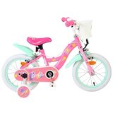 Volare dječji bicikl Barbie 14″ ružičaste boje, s dvije ručne kočnice | shoptok.hr