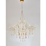 Nova Luce Kovinska LED viseča svetilka v zlati barvi ø 80 cm Goro – | Shoptok.si