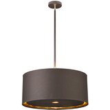 Elstead Lighting Elstead Balance 1 okrogla stropna svetilka, rjava, medenina, E27, (22098602) | Shoptok.si