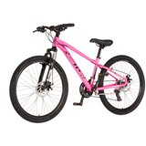 Visitor bicikl mtb cascade 26" amortizer 14" prednji i zadnji disk 21 brzina 142-165cm (s) roze | Eponuda.com