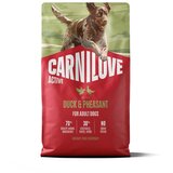 Carnilove Dog Active Adult, briketi - raca in fazan 4 kg | Shoptok.si