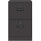Kabinet za datoteke s ladicama Crna 44 x 50 x 106.5 cm | shoptok.hr
