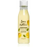 Oriflame Love Nature Organic Lemon & Mint lahek balzam za mastne lase 250 ml