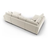 Cosmopolitan Design Bež baršunasti sklopiva/s prostorom za odlaganje kutna garnitura (s lijevim kutom/u obliku slova "U") Kyoto – | shoptok.hr