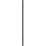  Ograda za tuš Crna i prozirna 130 x 130 cm Staklo otporno na udarce | shoptok.hr