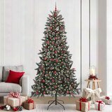 vidaXL Umjetno božićno drvce s stalakom Zelena 129.5 x 129.5 x 240 cm | shoptok.hr