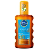 Nivea Sun Protect & Bronze Oil Spray SPF30 vodoodporno olje za zaščito pred soncem 200 ml Cene
