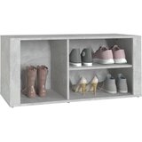 Ormarić za cipele boja betona 100x35x45 cm konstruirano drvo | shoptok.hr
