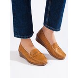 Shelvt Women's brown loafers Cijene