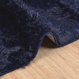  Čupavi tepih s visokim vlaknima NAVARRA tamnoplavi 200x290 cm | shoptok.hr