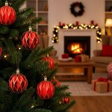  Ca1401 božićne kuglice 6 cm 6 kom. | shoptok.hr