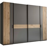 Hom`in OMARA ZA OBLAČILA, barve grafita, barve hrasta | Shoptok.si