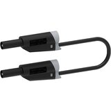 Electro PJP 2717-IEC-CD1-100N merilni vod lamelni vtič 4 mm lamelni vtič 4 mm 1.00 m črna 1 kos, (20453827) | Shoptok.si