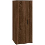 Maison Chic Stenska TV omarica - TV stojalo - Televizijska omarica rjav hrast 40x34,5x100 cm, (21699708) Cene